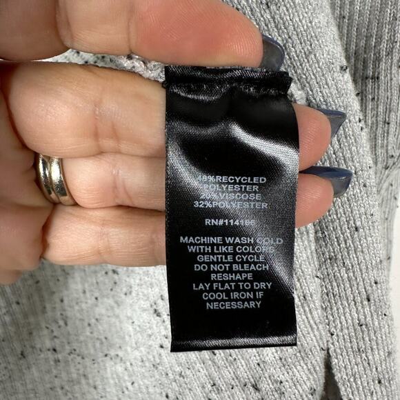 2/$30 Verve Ami Open Cardigan Gray Medium #A0468 TRB3 - Picture 6 of 7